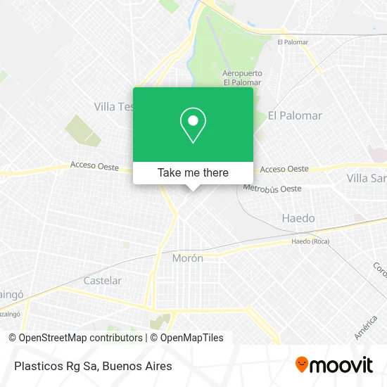 Plasticos Rg Sa map
