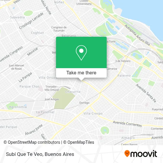 Subí Que Te Veo map