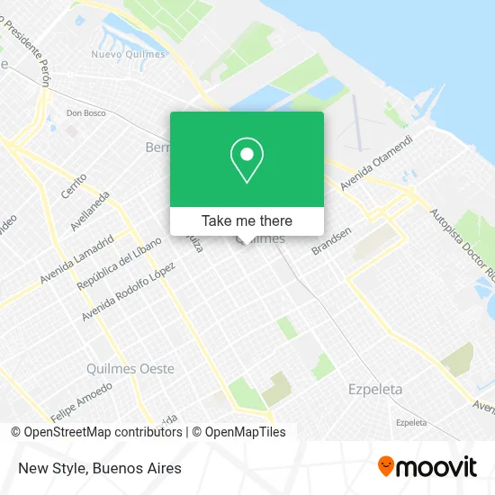 New Style map