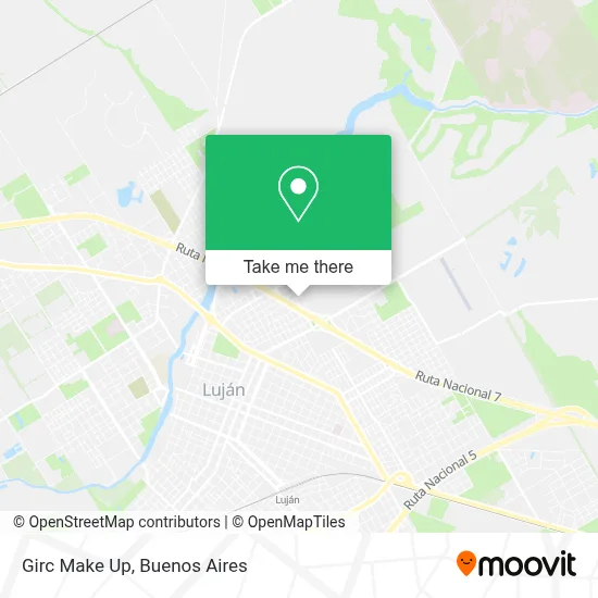 Girc Make Up map