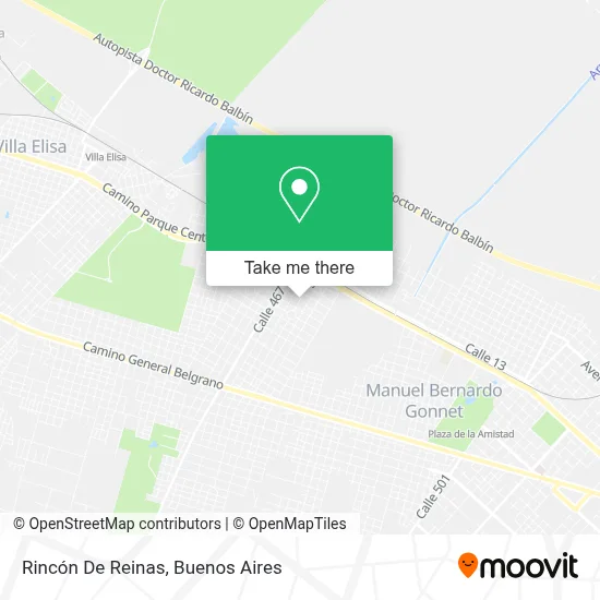 Rincón De Reinas map