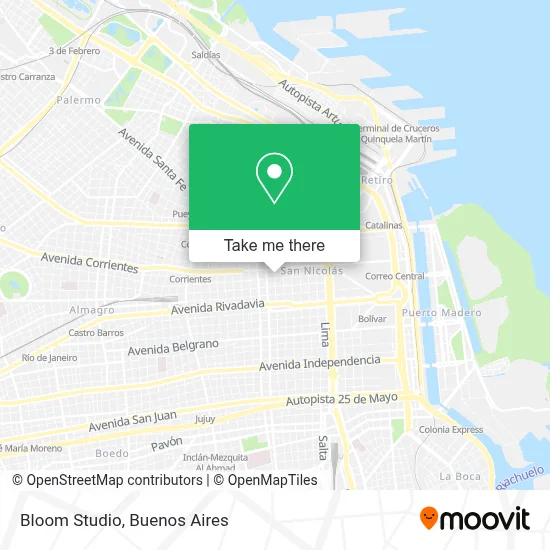 Bloom Studio map