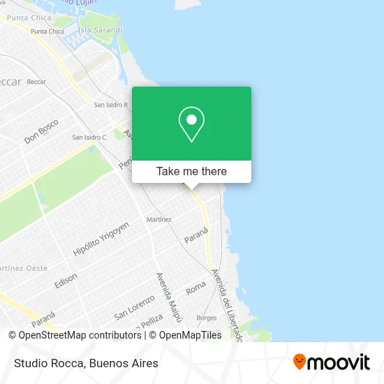 Studio Rocca map