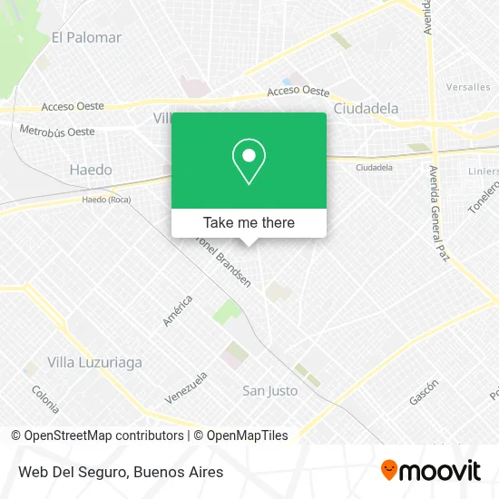 Web Del Seguro map