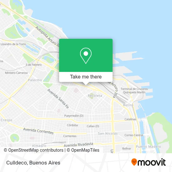 Culldeco map