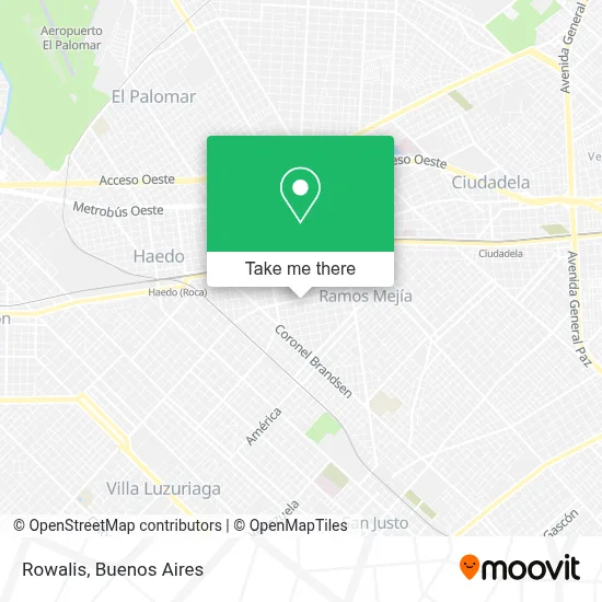 Rowalis map