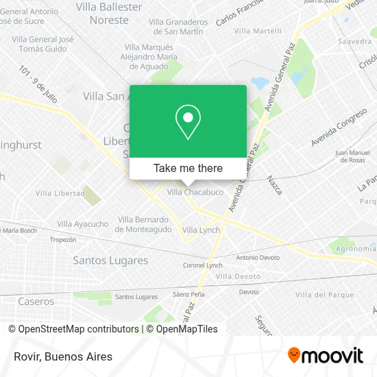 Rovir map