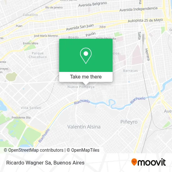 Ricardo Wagner Sa map