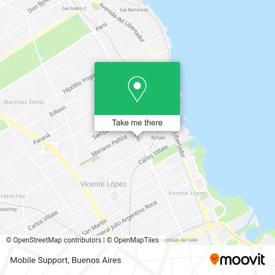 Mobile Support map