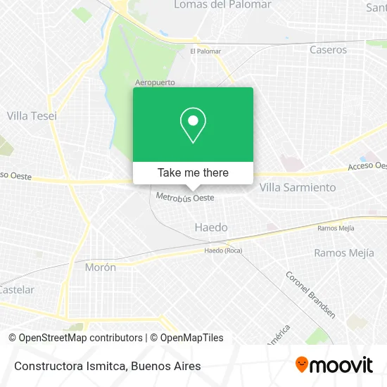 Constructora Ismitca map