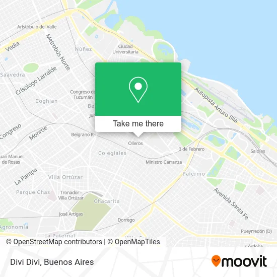 Divi Divi map