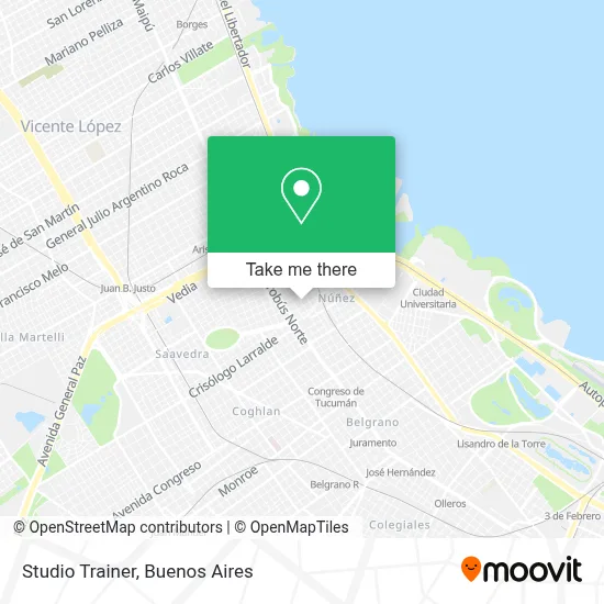 Studio Trainer map