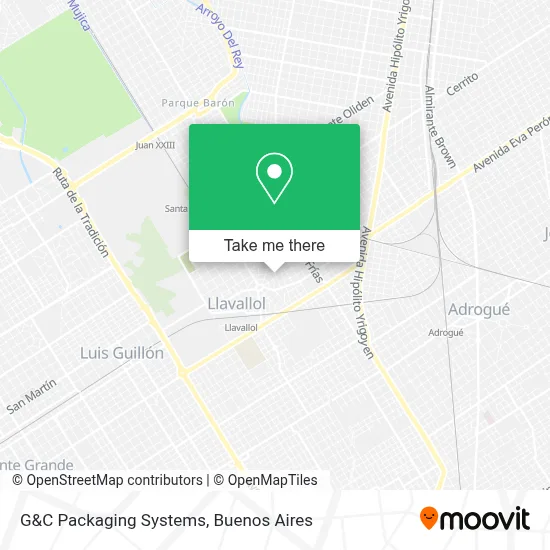 G&C Packaging Systems map