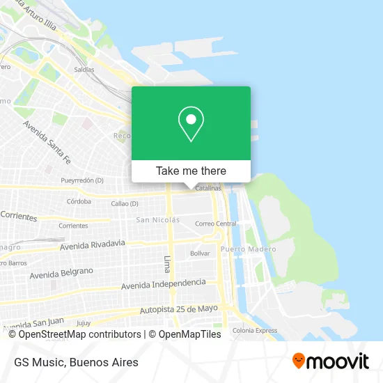 GS Music map