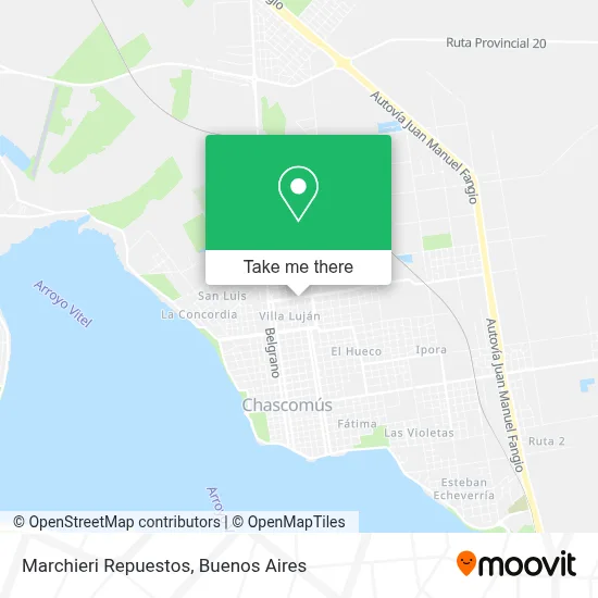 Marchieri Repuestos map