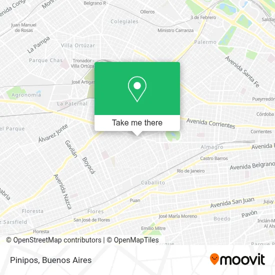 Pinipos map