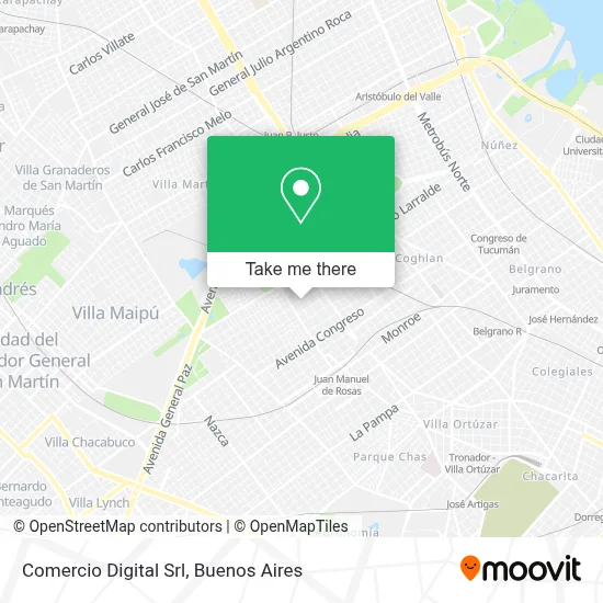 Comercio Digital Srl map