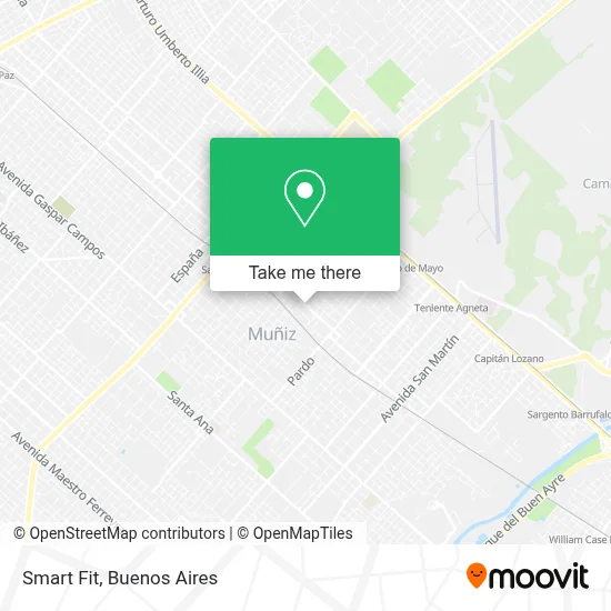Smart Fit map