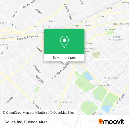 Rouse.Ind map