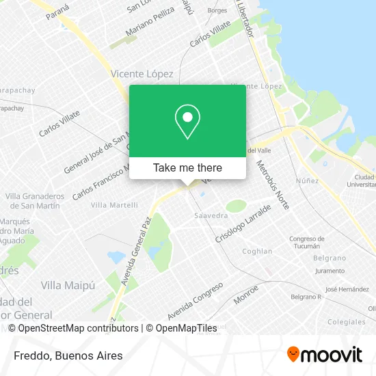 Freddo map