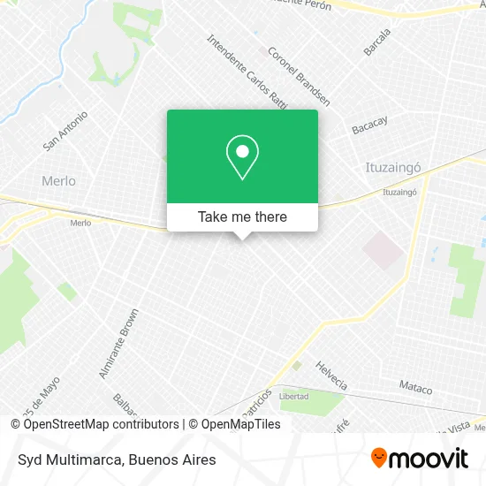 Syd Multimarca map