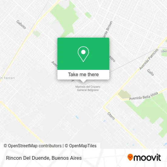 Rincon Del Duende map