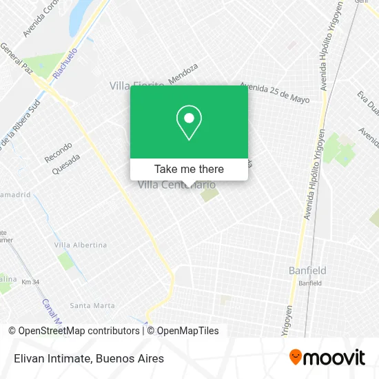 Elivan Intimate map