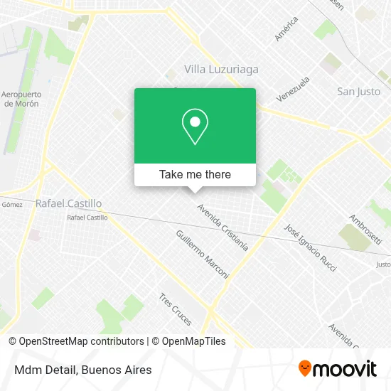 Mdm Detail map