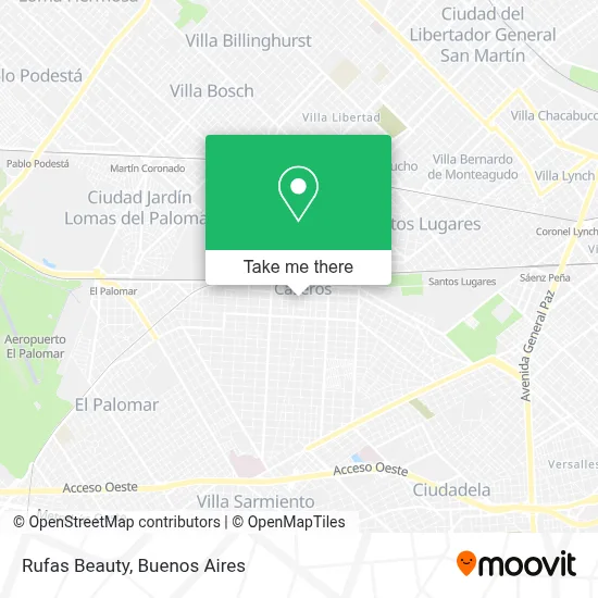 Rufas Beauty map