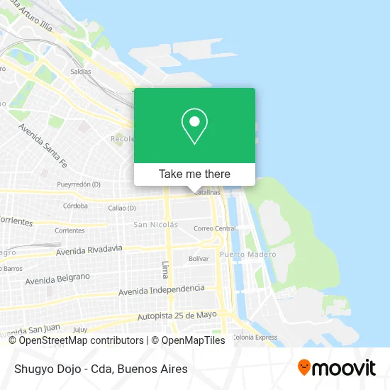 Shugyo Dojo  -  Cda map