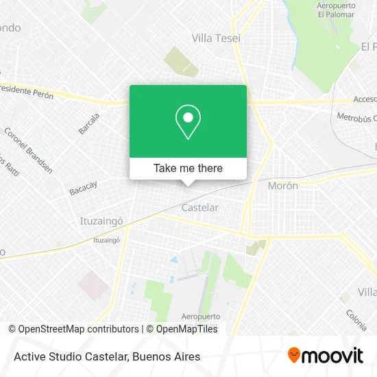 Active Studio Castelar map
