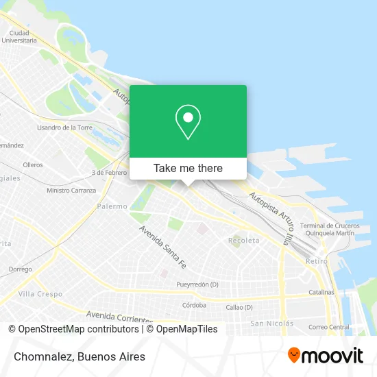 Chomnalez map