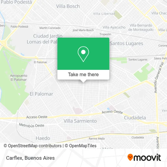 Carflex map