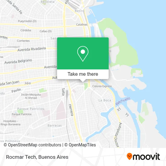 Rocmar Tech map