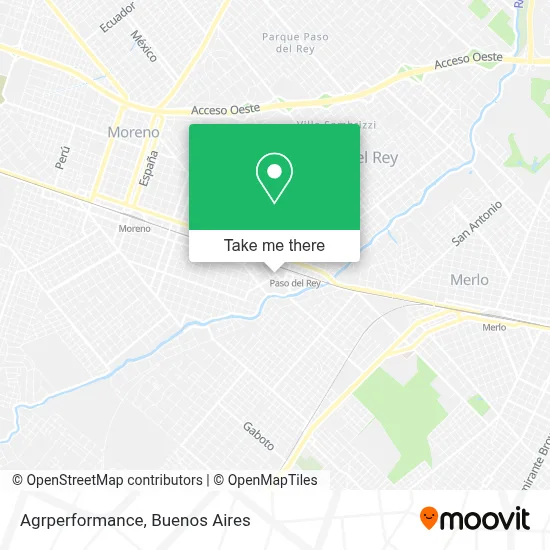 Agrperformance map