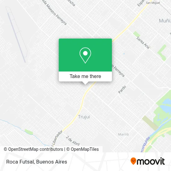 Roca Futsal map
