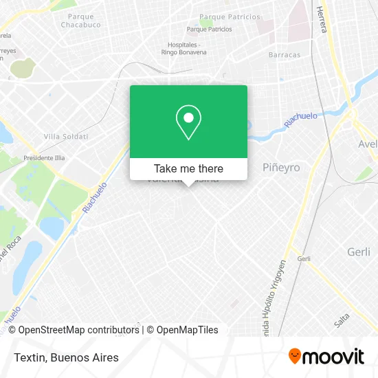 Textin map