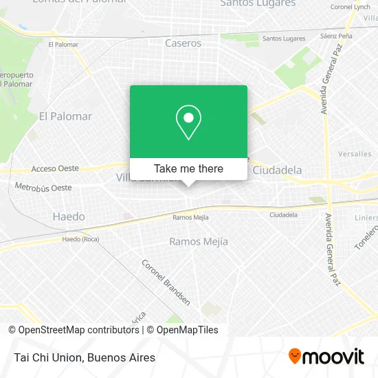 Tai Chi Union map