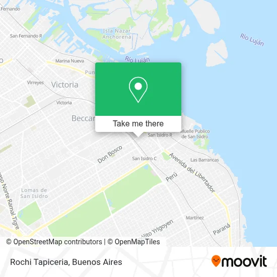 Rochi Tapiceria map