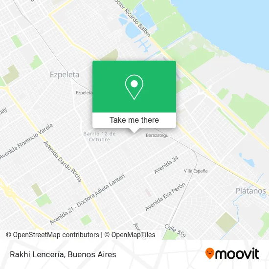 Rakhi Lencería map