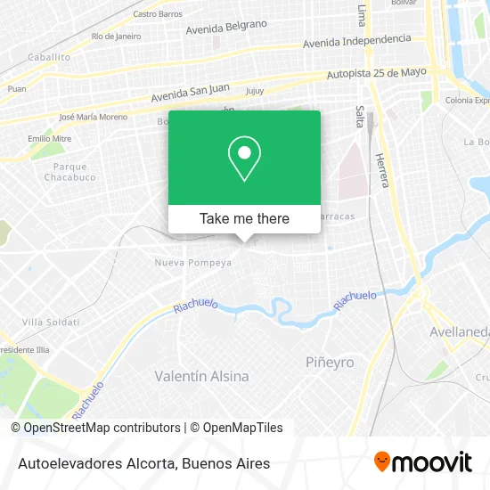 Autoelevadores Alcorta map