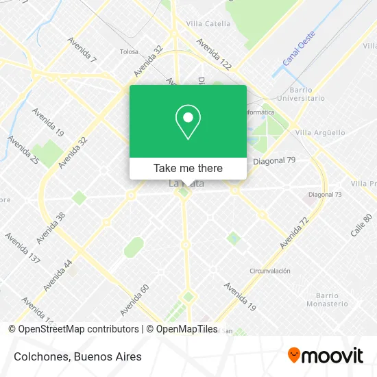 Colchones map