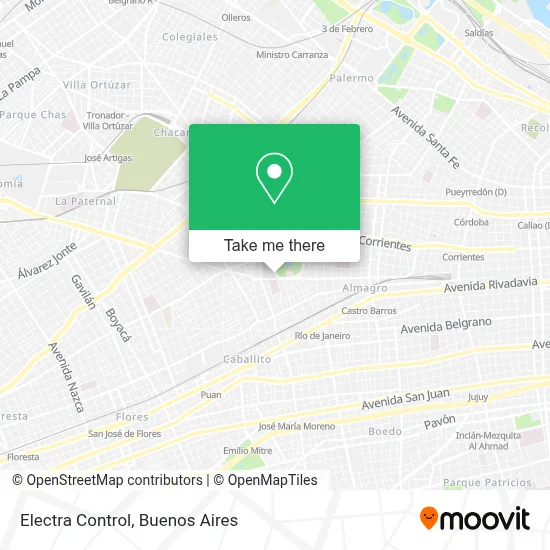Electra Control map