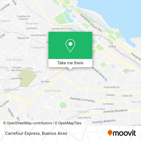Carrefour Express map