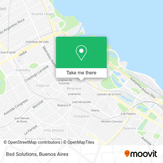 Bsd Solutions map