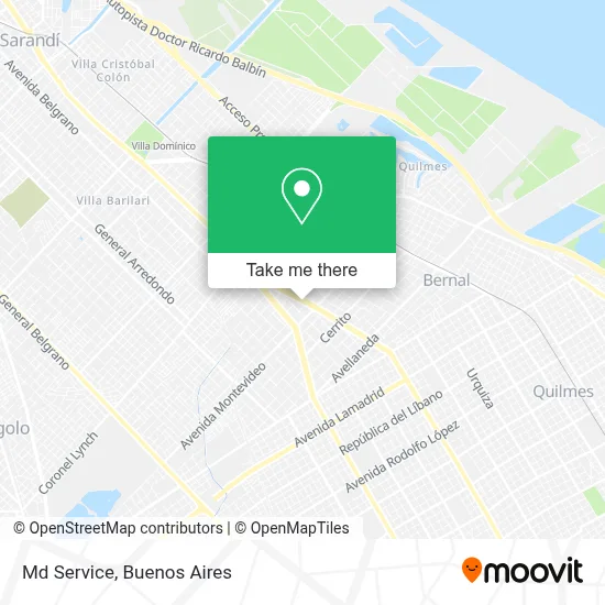 Md Service map