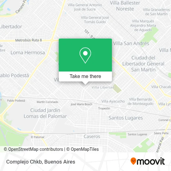 Complejo Chkb map
