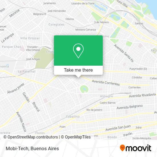 Mobi-Tech map