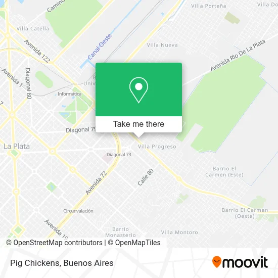 Pig Chickens map