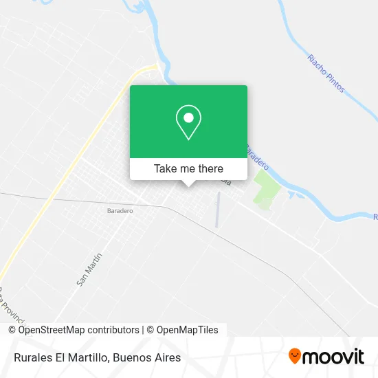 Rurales El Martillo map